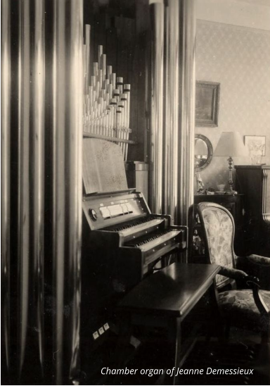 Chamber organ of Jeanne Demessieux